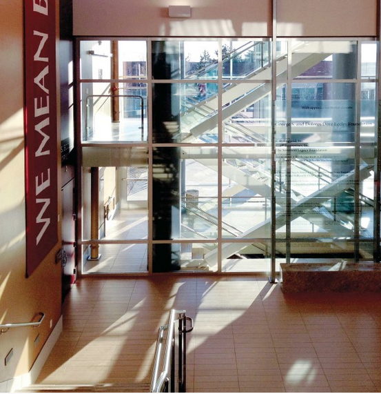 SuperLite II-XL 120 (wall) and SuperLite II-XL 90 (door) in GPX Architectural Series Framing