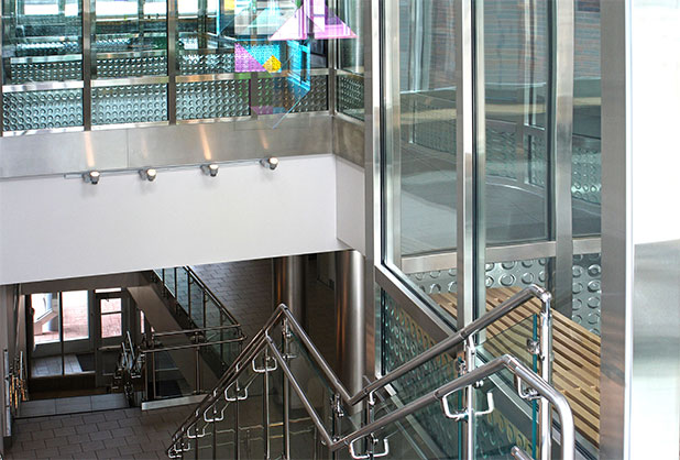 Brighten your Staircase with Fire Rated Glass and Framing | SAFTI FIRST