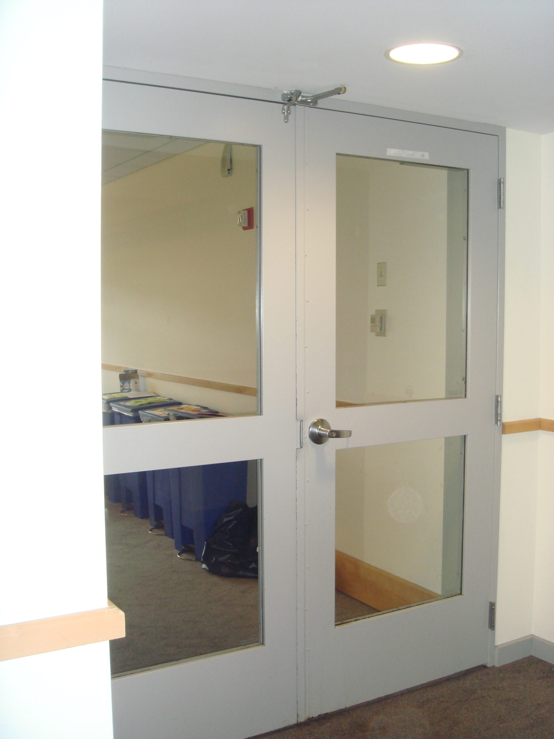 Glass Exit Door | SAFTI FIRST