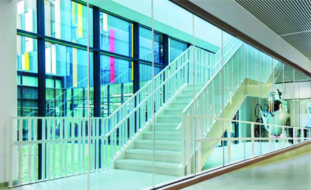 Fire resistive butt-glazed walls with SuperLite II-XLM