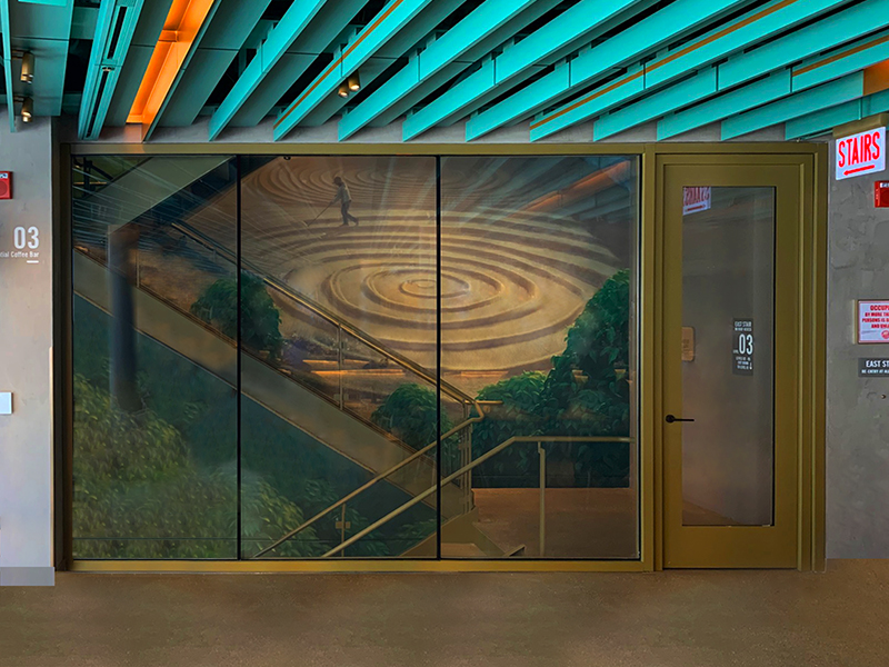 SuperLite® II-XLB 120 with Starphire Ultra-Clear® glass in GPX® Architectural Series Perimeter Framing and SuperLite II-XL® 90 with Starphire Ultra-Clear® glass in GPX® Builders Series Temperature Rise Doors