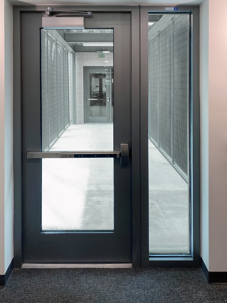 SuperClear 45-HS-LI in GPX Builders Series Door and Sidelite | SAFTI FIRST